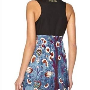 Rare Desigual Cindy Embellished Racerback Dress